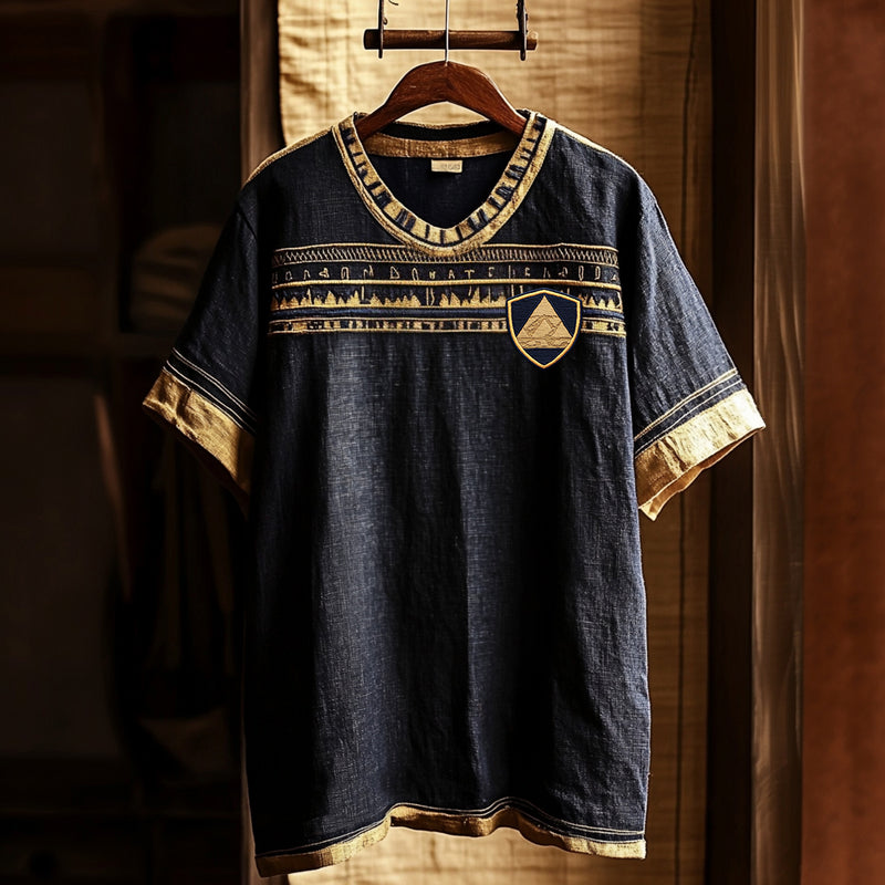 Camisa de estilo vintage atemporal