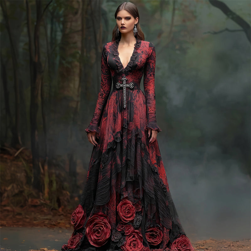 Vestido de diseño clásico