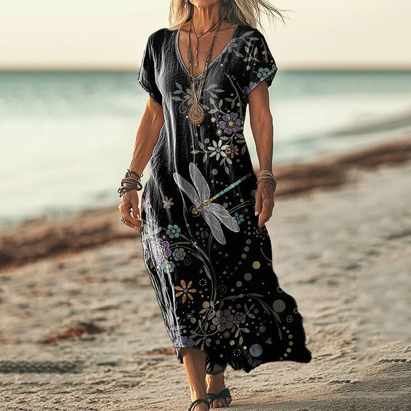 Vestido de inspiración vintage