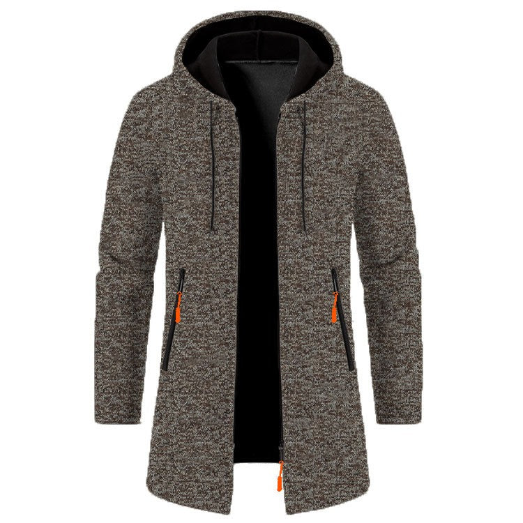 Men's Vintage Knitted Fleece Cardigan Jacket elevenforest