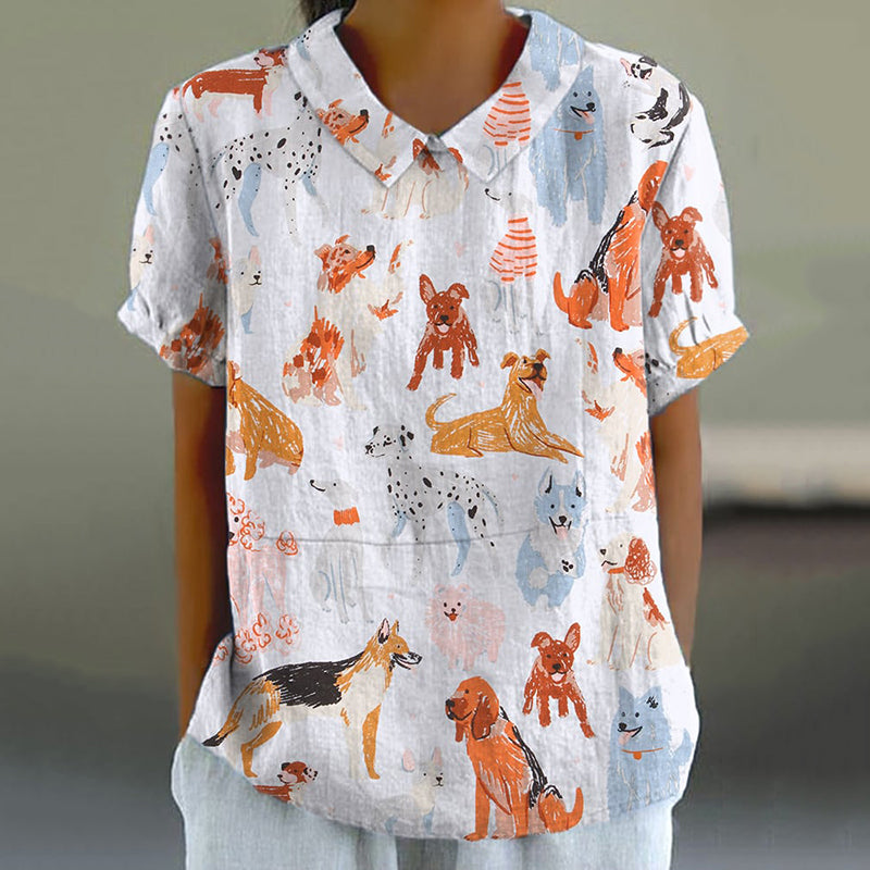 Blusa de inspiración vintage