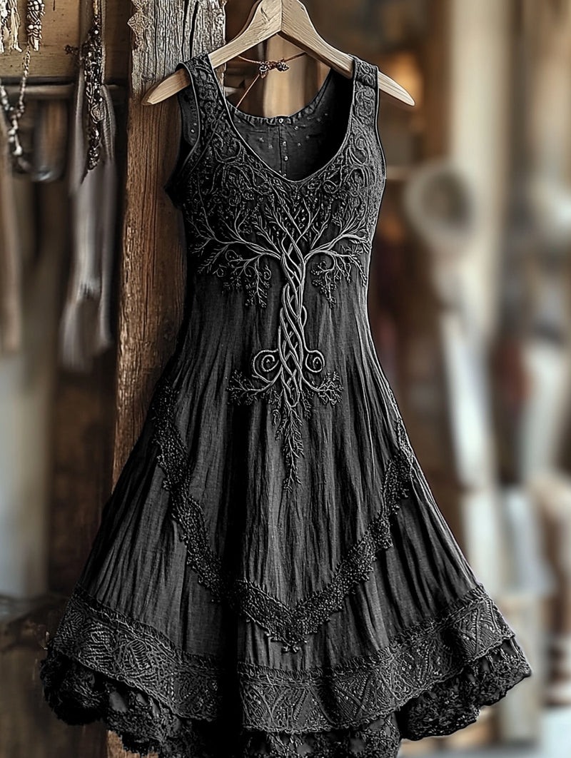 Vestido de estilo vintage atemporal