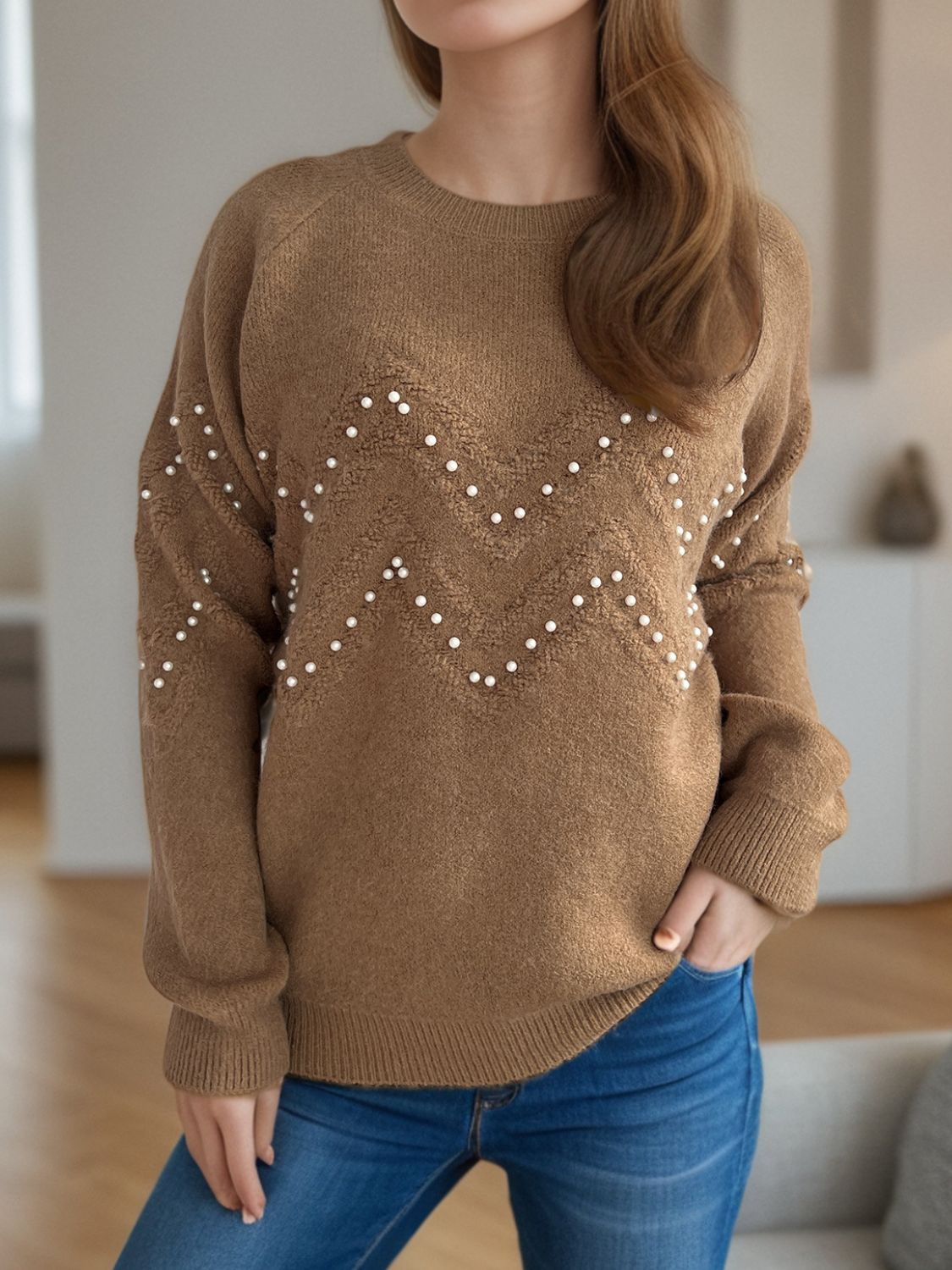 Suéter de estilo vintage atemporal