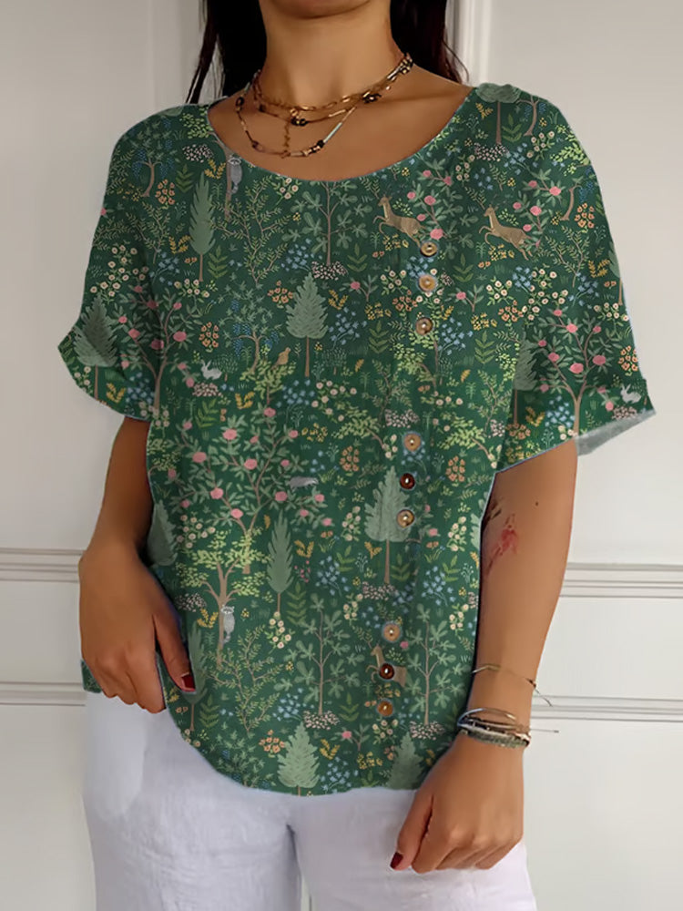 Camisa de inspiración vintage