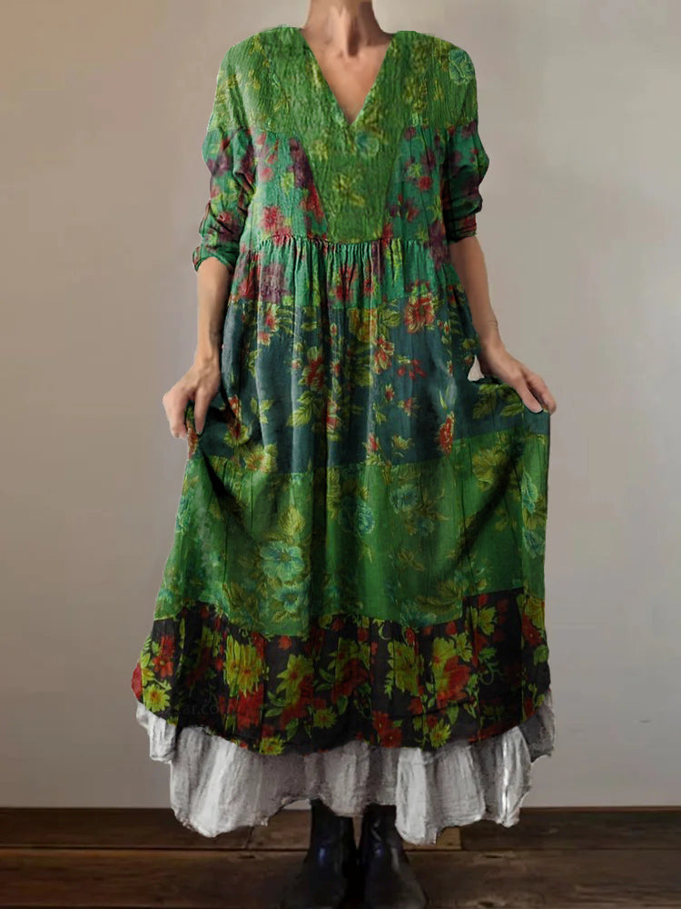 Vestido de inspiración vintage