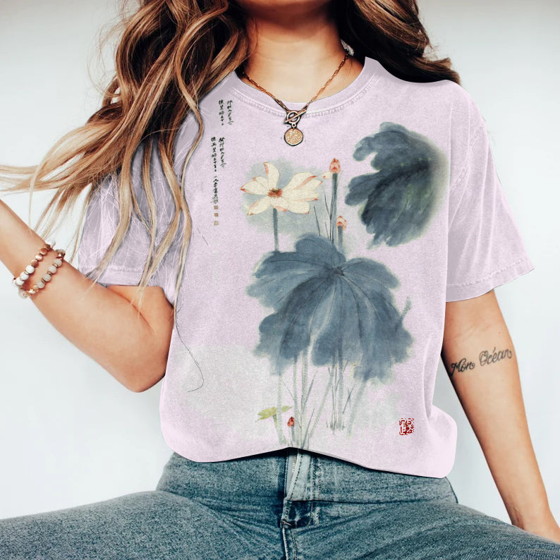 Camiseta de diseño cuidado
