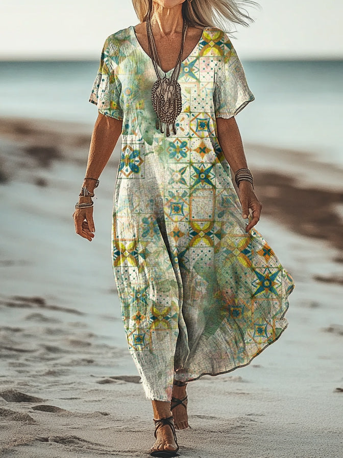 Vestido de estilo vintage atemporal