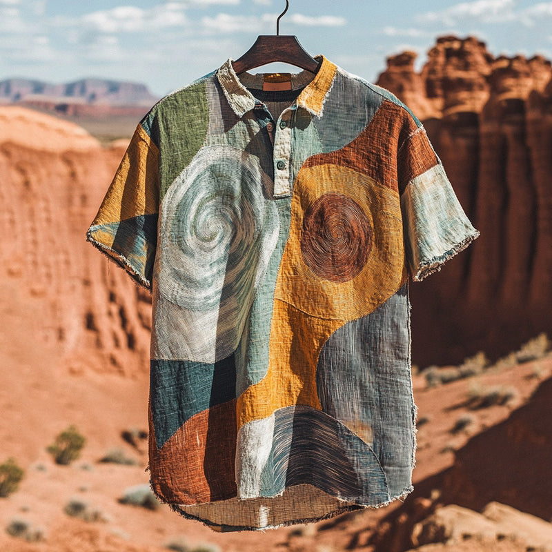 Camisa de estilo vintage atemporal