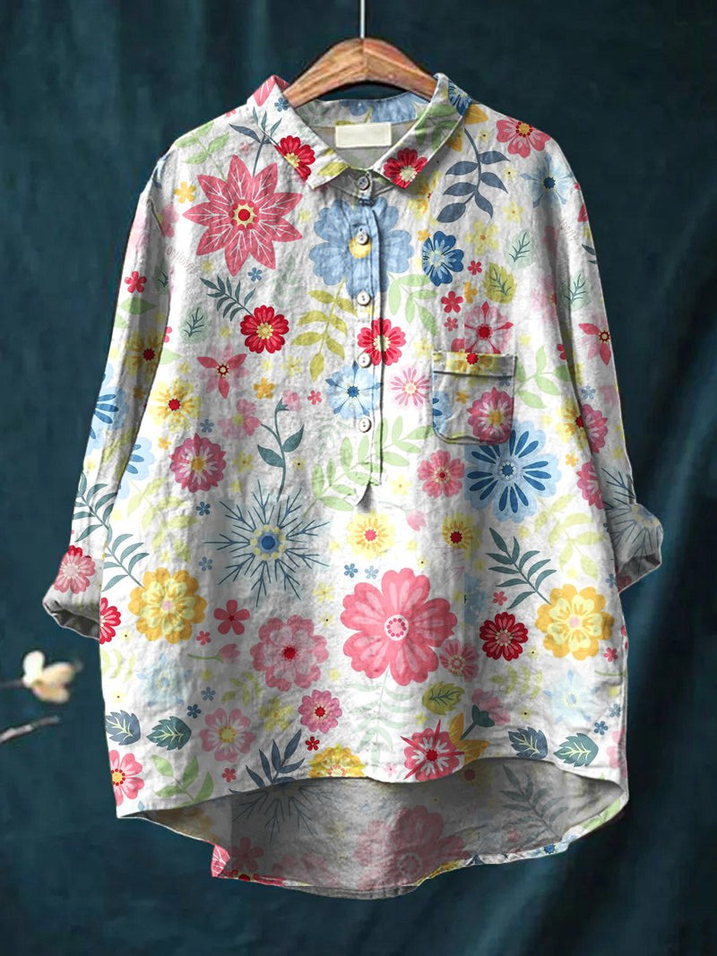 Camisa bellamente confeccionado