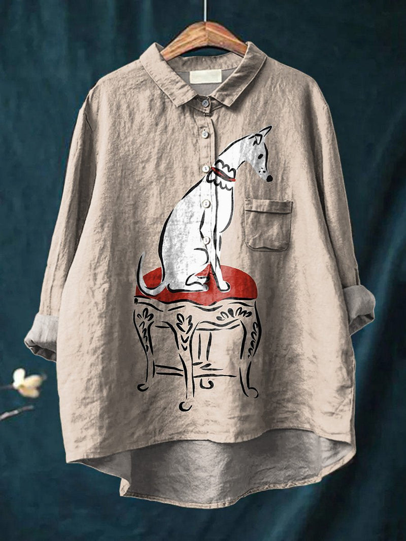 Camisa de diseño cuidado