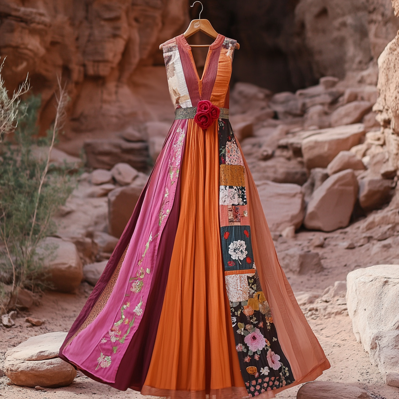 Vestido de inspiración vintage