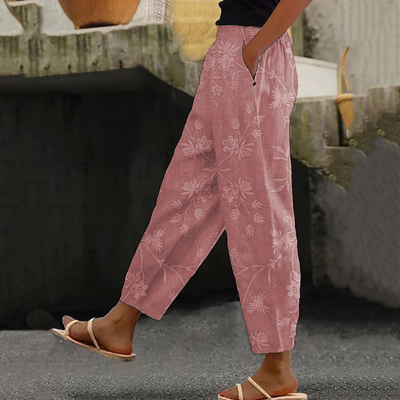 Pantalones de diseño elegante