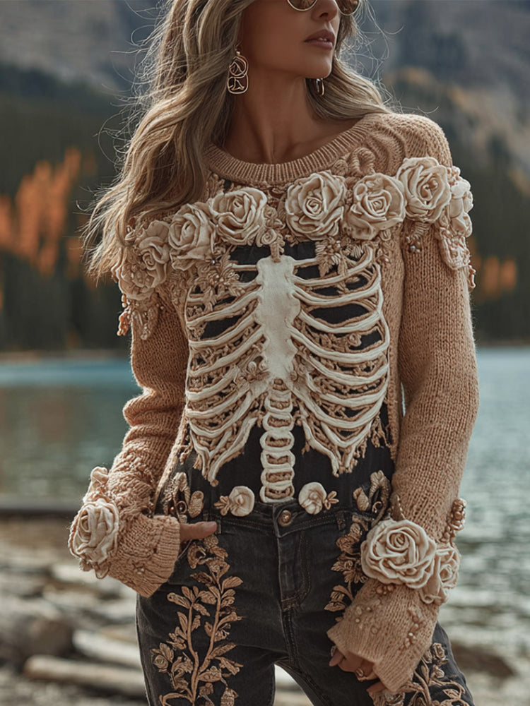 Suéter de estilo vintage atemporal