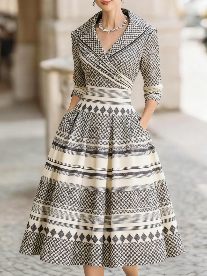 Vestido de inspiración vintage