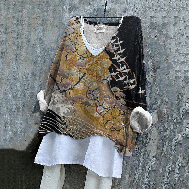Camisa de inspiración vintage