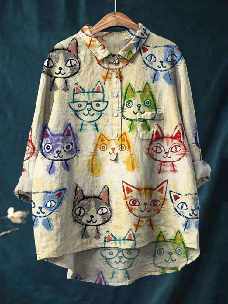Camisa de inspiración vintage