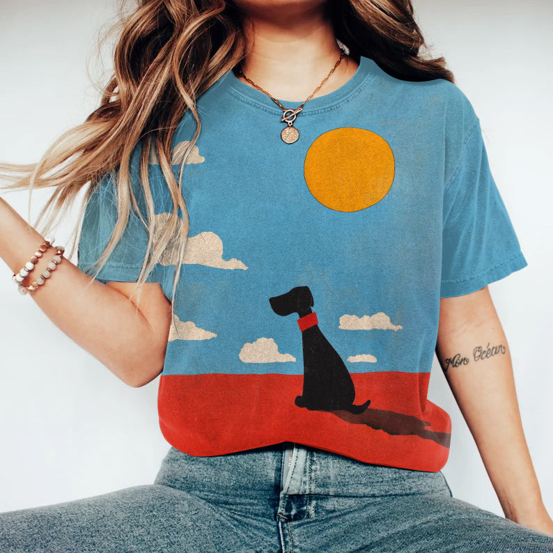 Camiseta de diseño cuidado