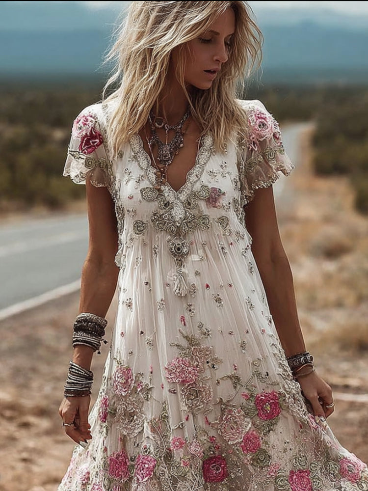 Vestido de diseño cuidado