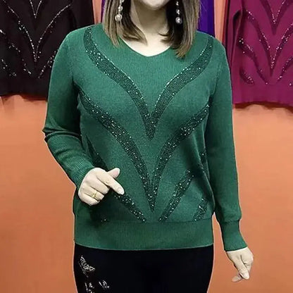Suéter de inspiración vintage