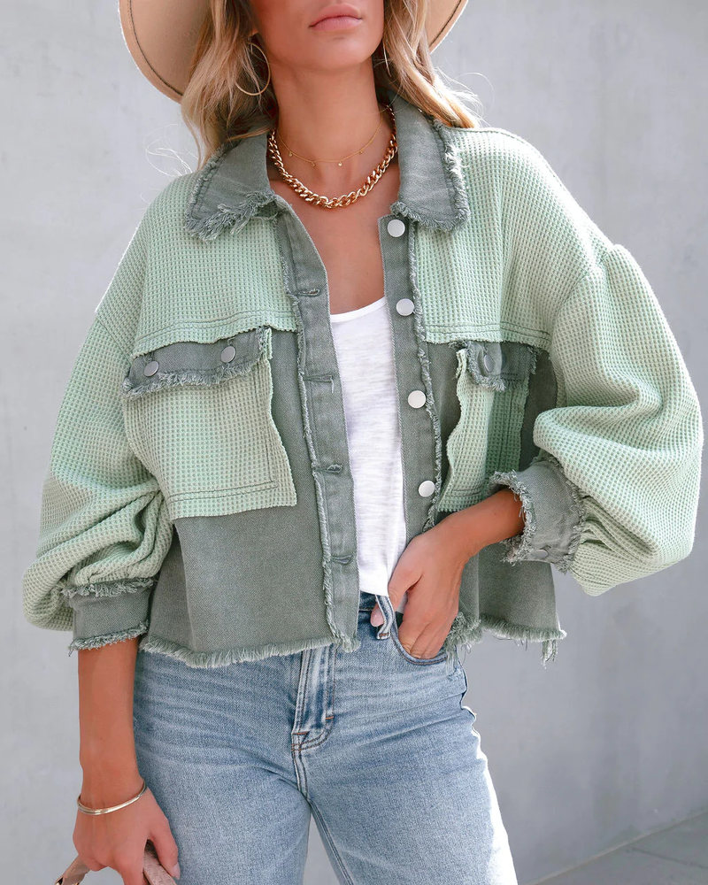 Chaqueta de diseño cuidado