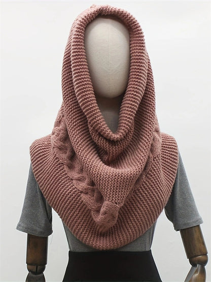 Vintage Cable Knit Cozy Scarf artswardrobe