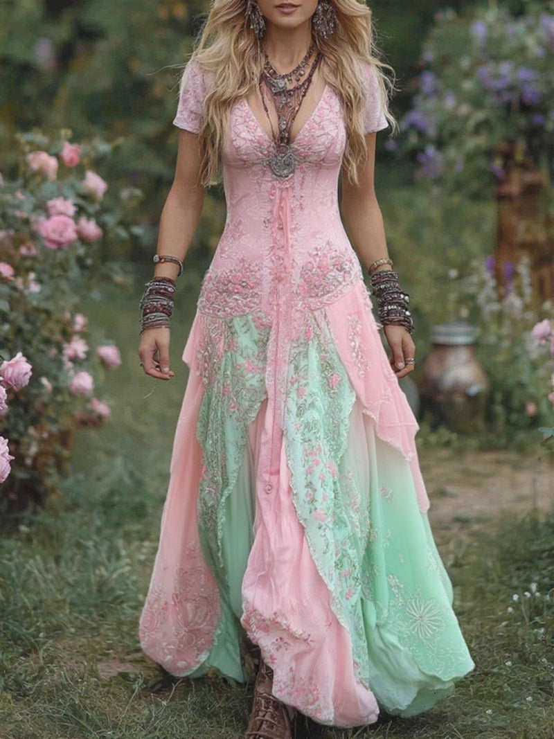 Vestido de diseño cuidado