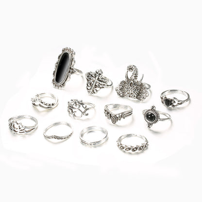 Anillo clásico con encanto atemporal