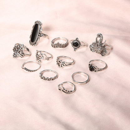 Anillo clásico con encanto atemporal