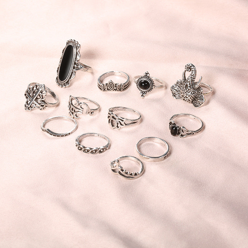 Anillo clásico con encanto atemporal