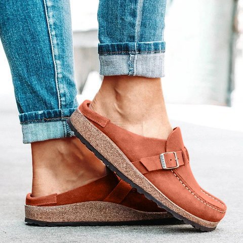 KL | Sandalias slip-on retro