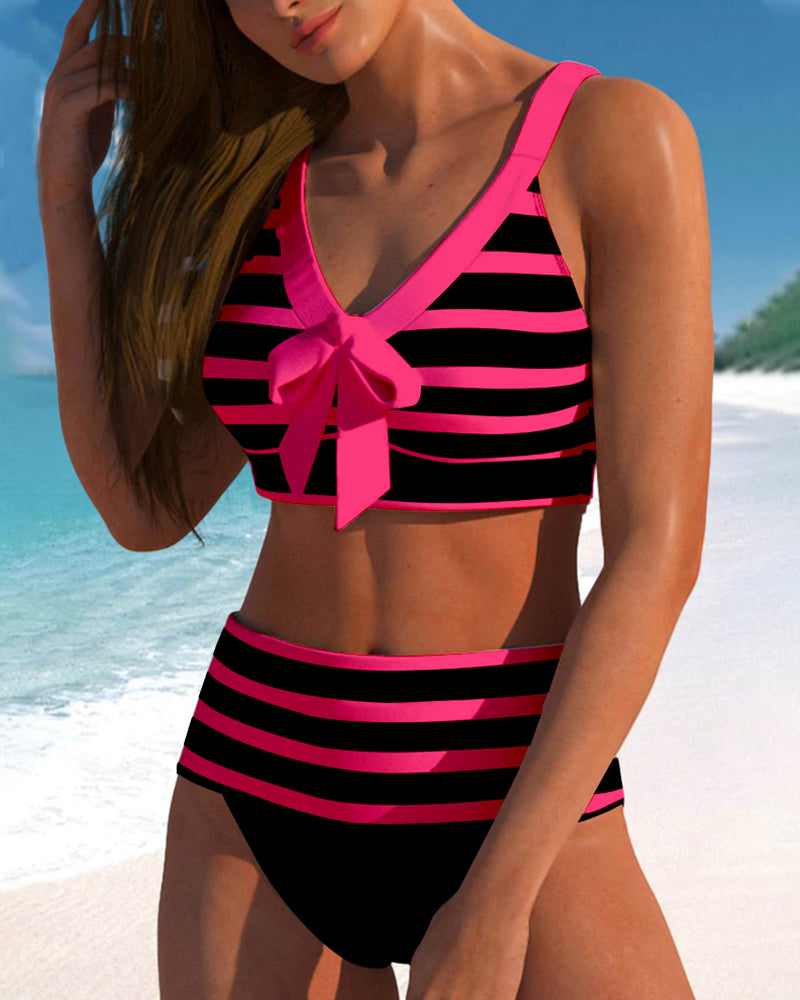 KL | Elegante bikini de verano de colores