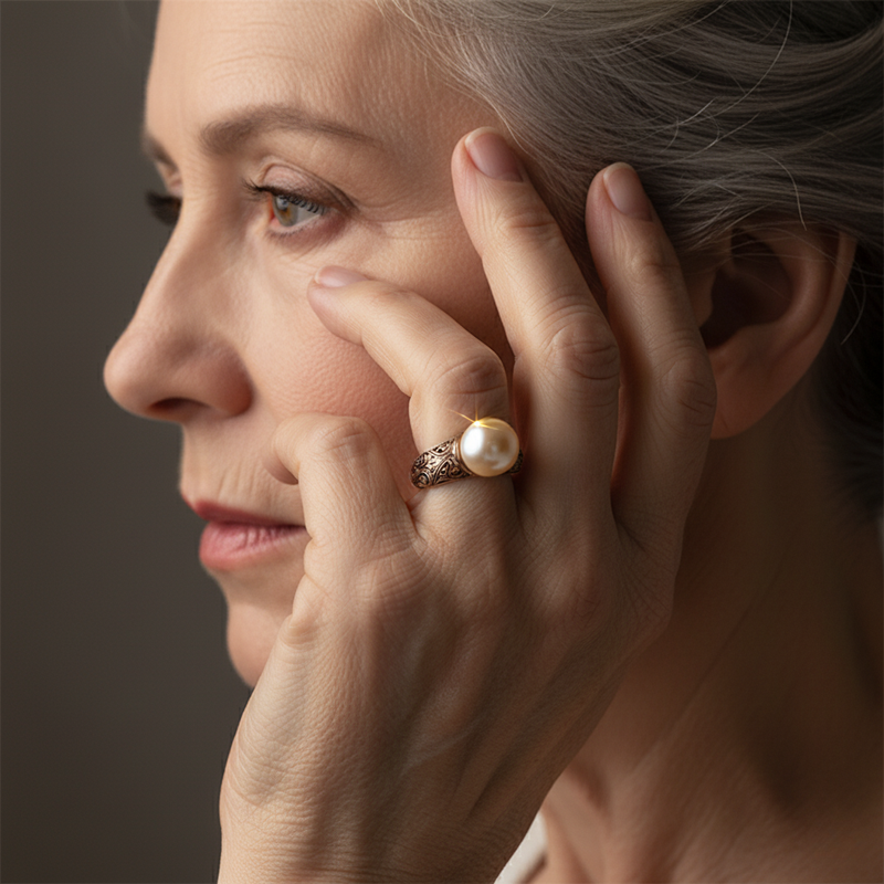 Oro Anillo romántico para momentos especiales