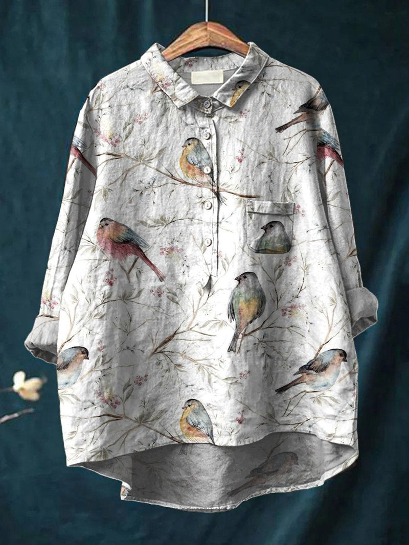 Camisa de inspiración vintage
