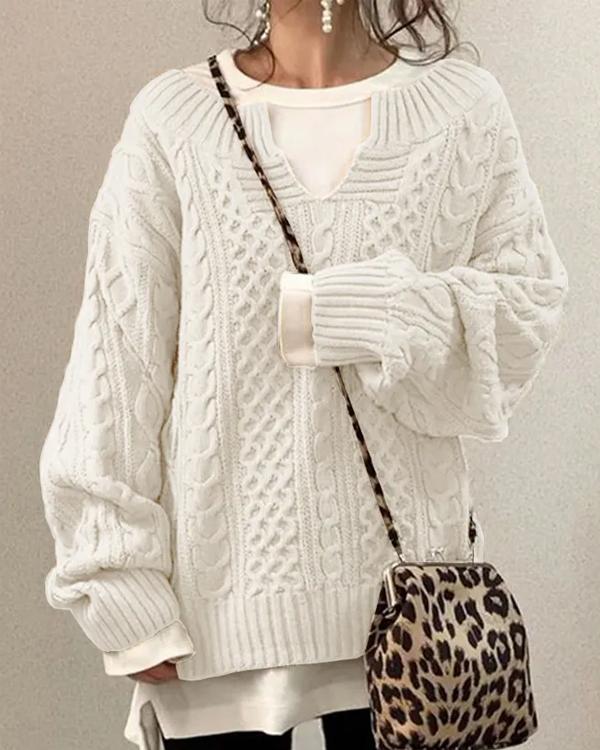Suéter de estilo vintage atemporal