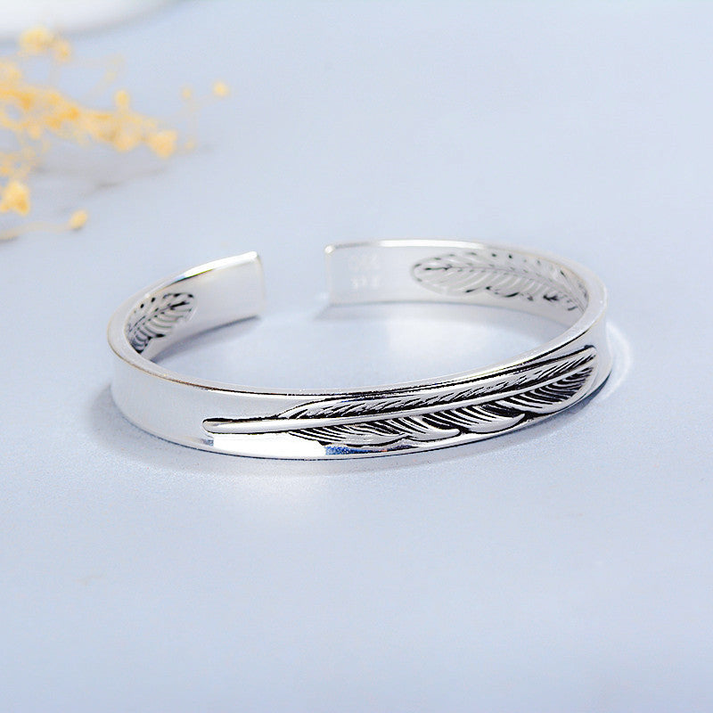 Plata Pulsera impresionante para uso diario
