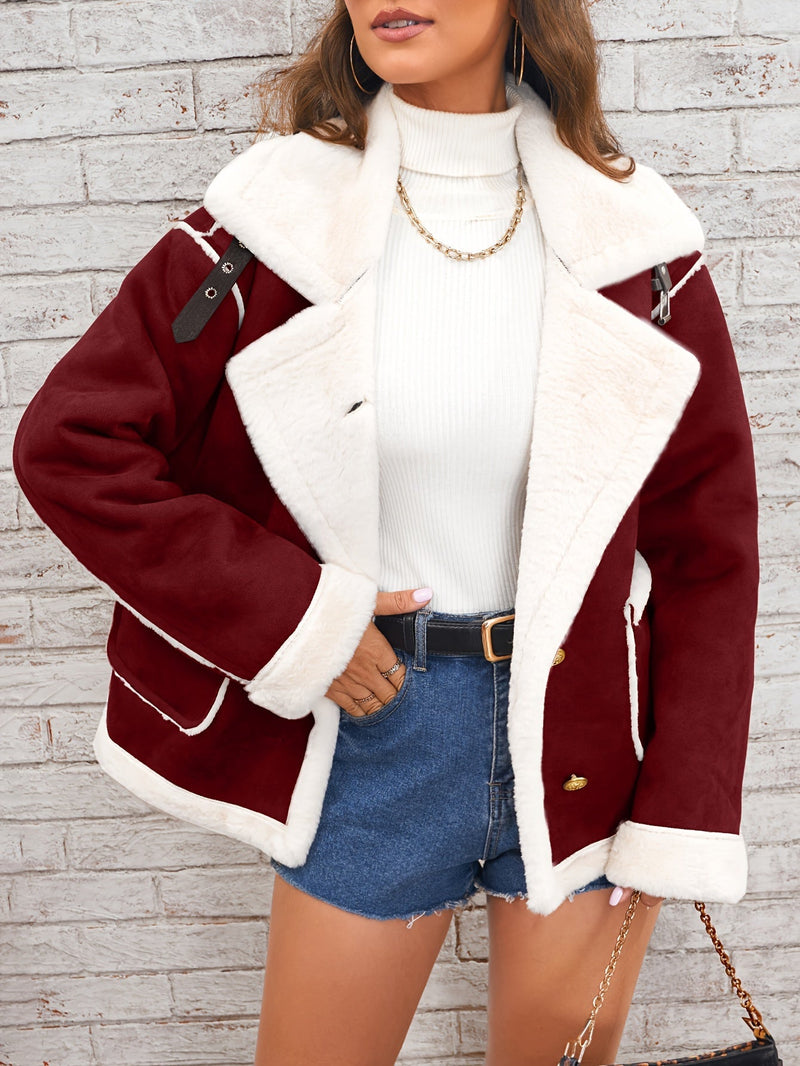 CM | cálida chaqueta de invierno con cremallera