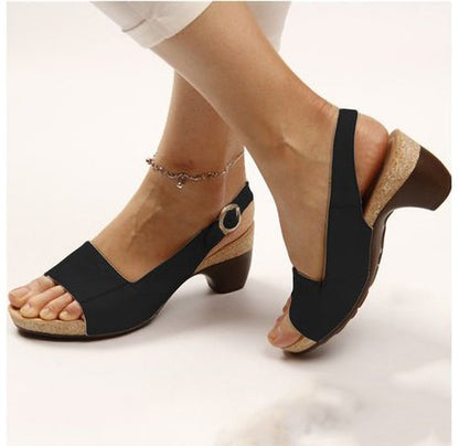 Sandalias Ortopédicos Elegantes con Look Moderno