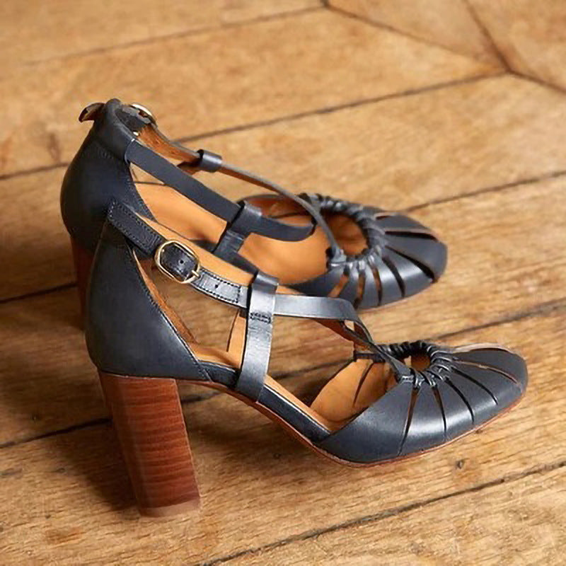 Sandalias Ortopédicos de Inspiración Vintage