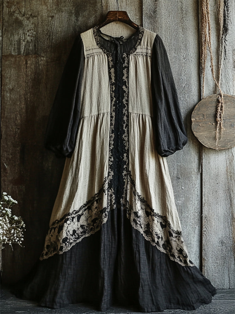 Vestido vintage clásico