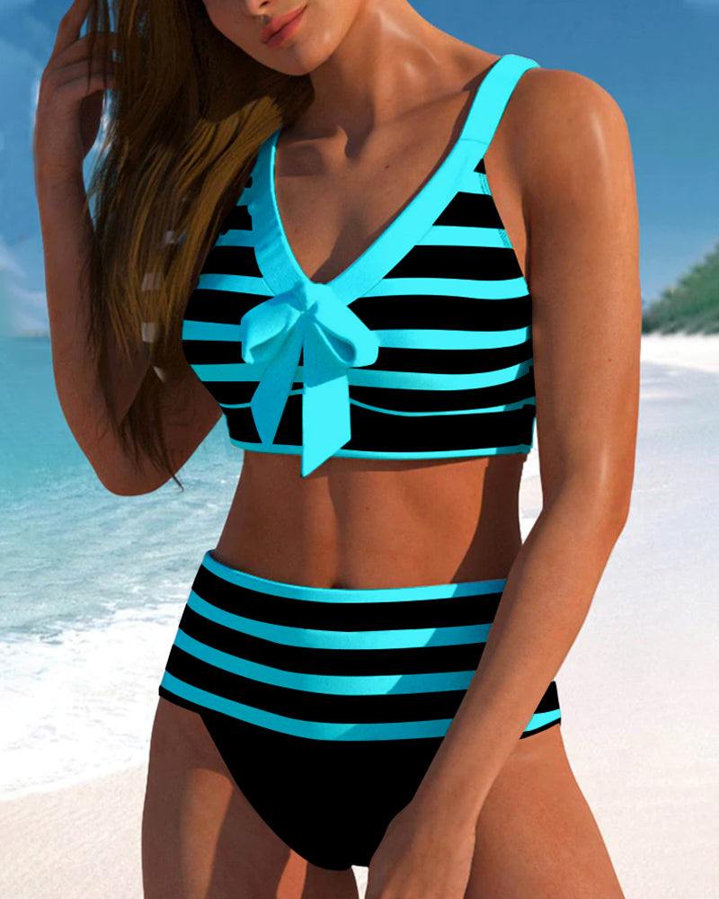 KL | Elegante bikini de verano de colores