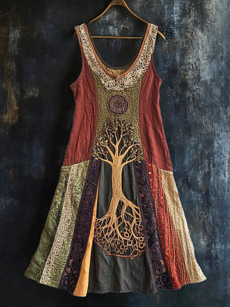 Vestido de estilo vintage atemporal
