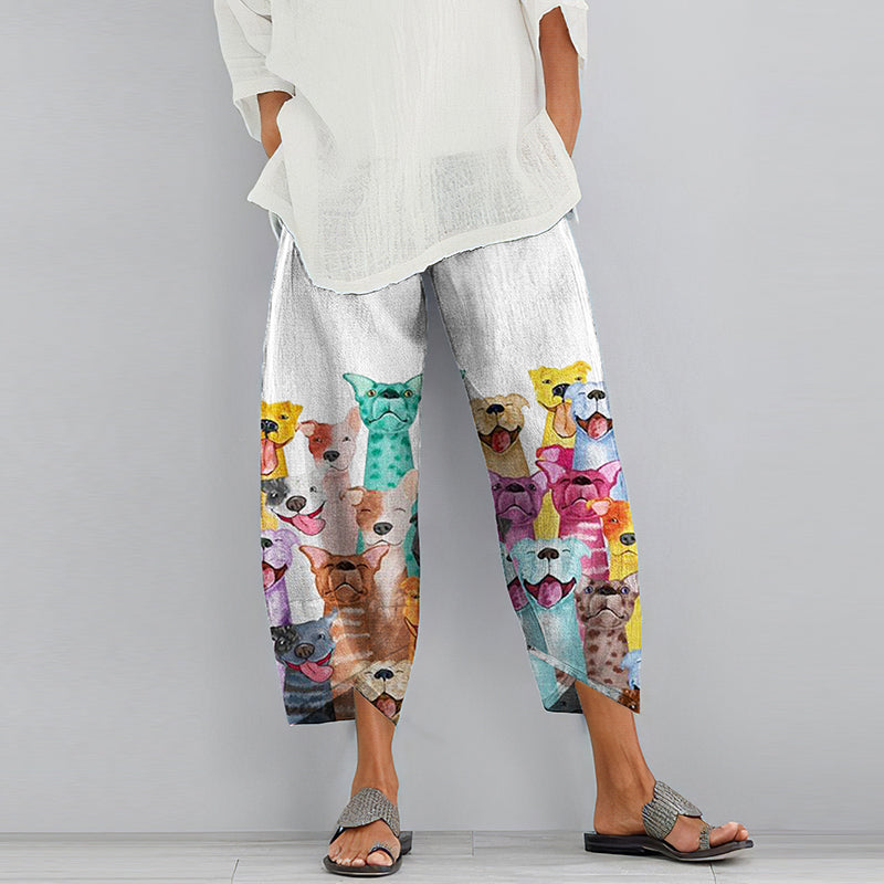 Pantalones de diseño clásico
