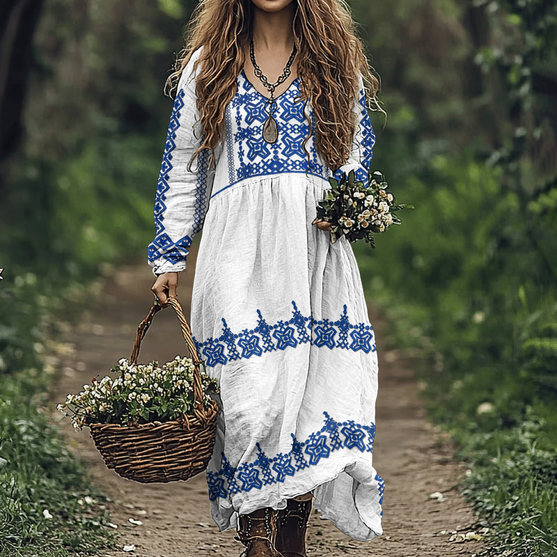 Vestido de estilo vintage atemporal