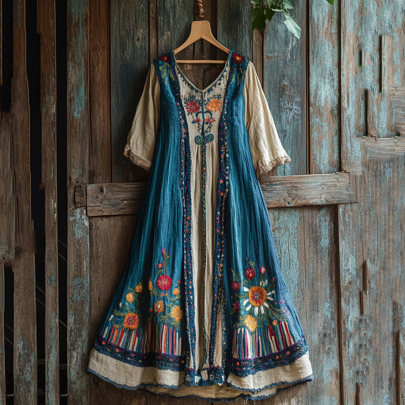 Vestido vintage clásico