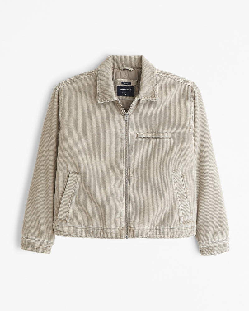 CM | Chaqueta de trabajo corta con cremallera