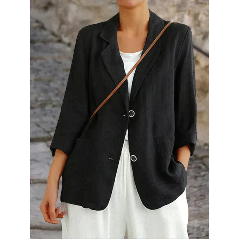 CM | Elegante blazer de lino