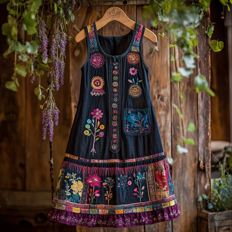 Vestido de estilo vintage atemporal