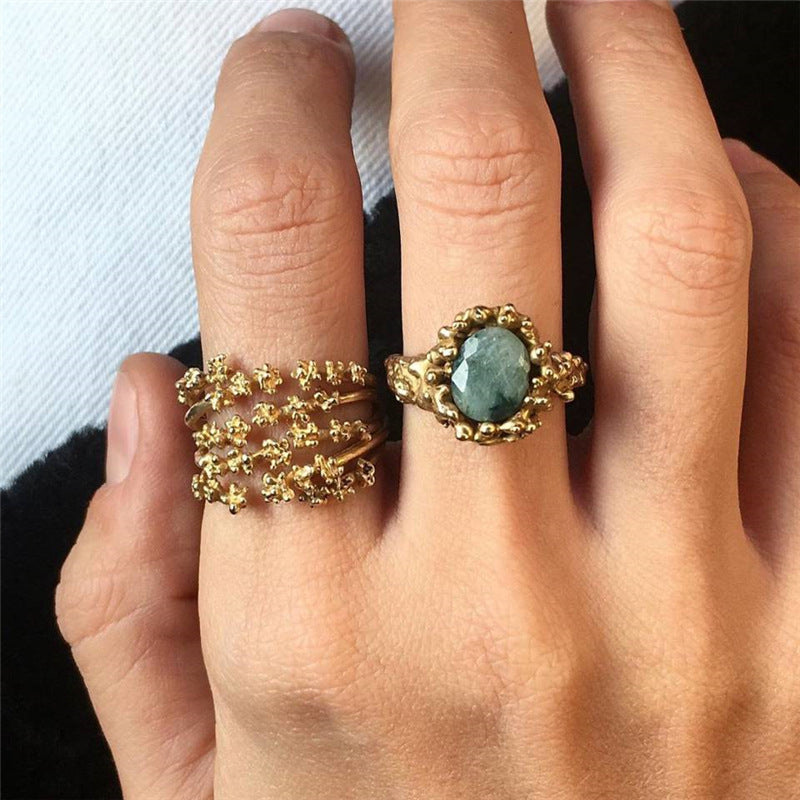 Anillo artesanal delicado