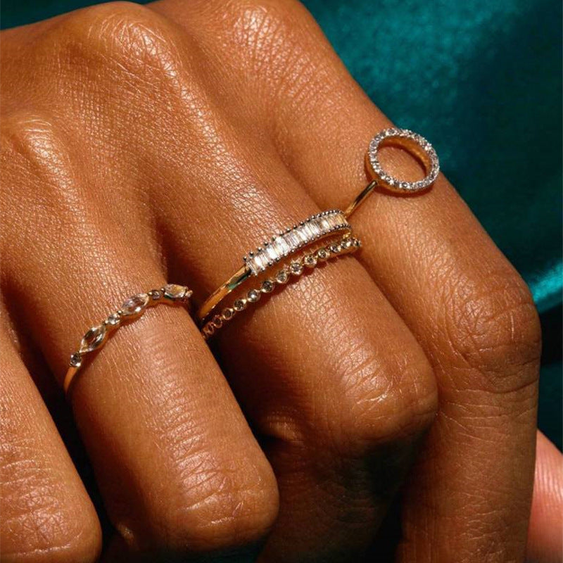 Plata Anillo romántico para momentos especiales