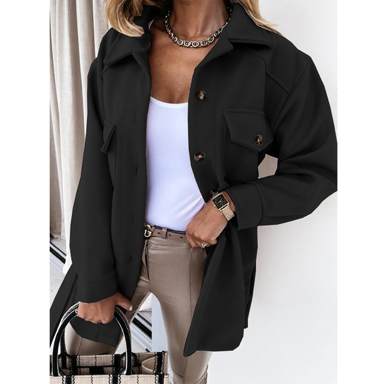 CM | elegante chaqueta con botones y bolsillos